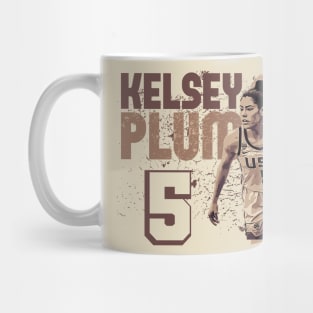 kelsey plum | Brown | Vintage | Wnba | USA Mug
